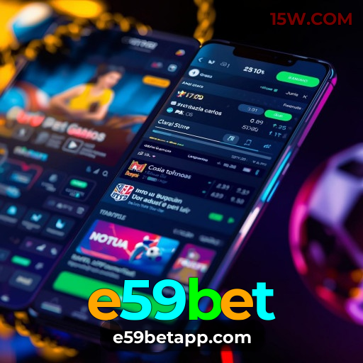 Resumo do fluxo de instalação do app e59bet — ilustração editorial